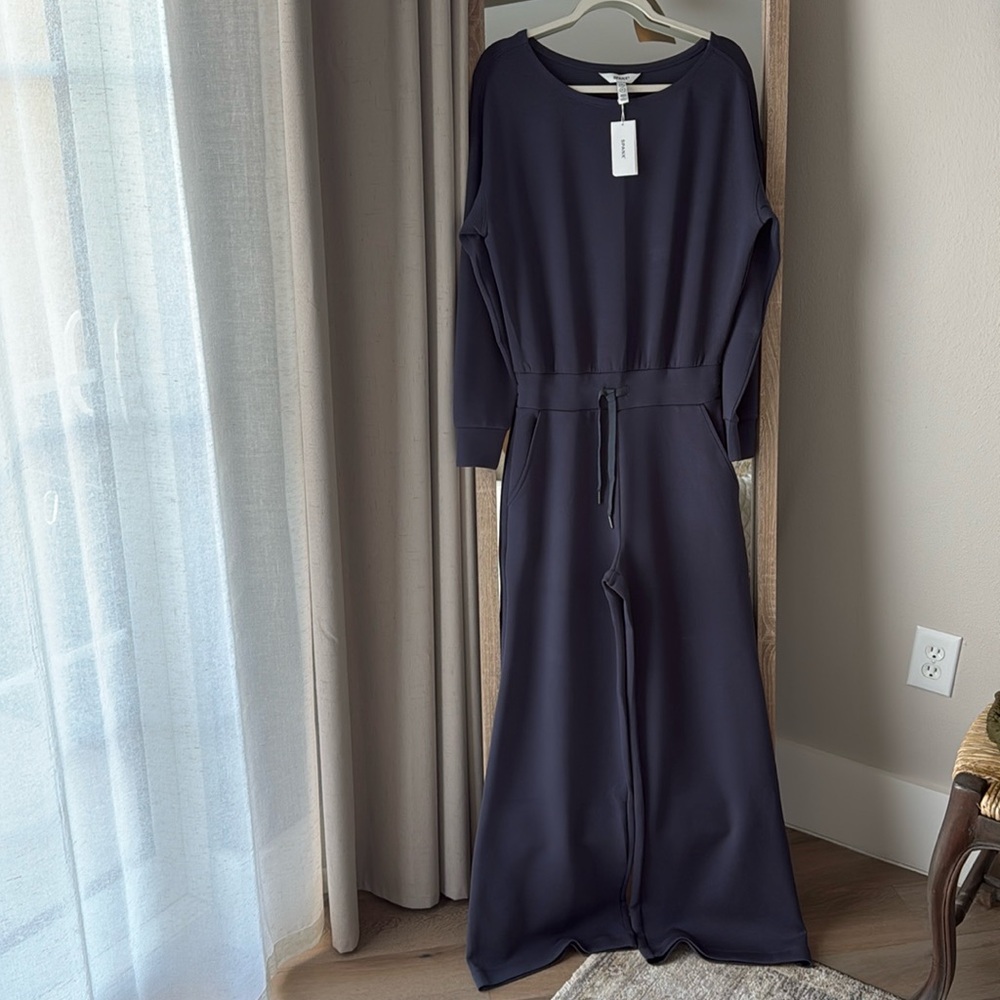Brand new tags still on SPANX wide leg jumpsuit